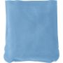 Velour travel cushion Stanley, light blue