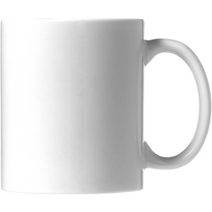 Bahia 330 ml ceramic mug, White, White (Mugs)