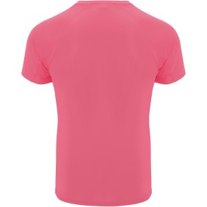 Bahrain short sleeve kids sports t-shirt, Fluor Lady Pink (T-shirt, mixed fiber, synthetic)