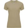 Bahrain short sleeve women's sports t-shirt, Dark Sand