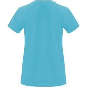 Bahrain short sleeve women's sports t-shirt, Turquois (T-shirt, mixed fiber, synthetic)