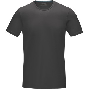 Balfour short sleeve men's GOTS organic t-shirt, Storm grey (T-shirt, 90-100% cotton)