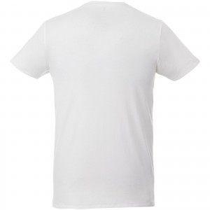 Balfour short sleeve men's organic t-shirt, White (T-shirt, 90-100% cotton)