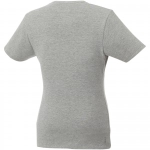 Balfour short sleeve women's organic t-shirt, Grey melange (T-shirt, 90-100% cotton)