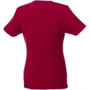 Balfour short sleeve women's organic t-shirt, Red (T-shirt, 90-100% cotton)