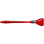 Ballpen with flashing heart, red (1153-08)