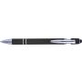 Ballpen with rubber finish, black