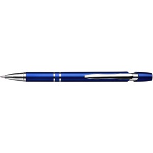 ABS ballpen Greyson, cobalt blue (Plastic pen)