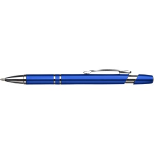 ABS ballpen Greyson, cobalt blue (Plastic pen)