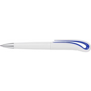 ABS ballpen Ibiza, cobalt blue (Plastic pen)