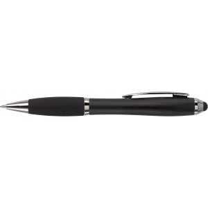 ABS ballpen Lana, black (Multi-colored, multi-functional pen)
