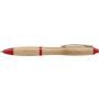 Bamboo ballpen Hetty, red