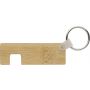 Bamboo key holder with phone holder Orlando, brown