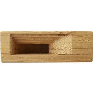 Bamboo phone stand Albert, brown