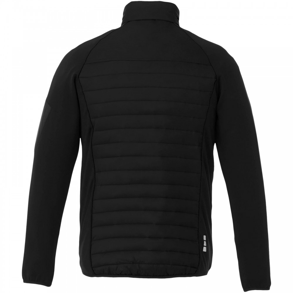 Printed Banff hybrid insulated jacket, solid black, XL (Jackets)
