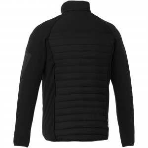 Banff hybrid insulated jacket, solid black (Jackets)