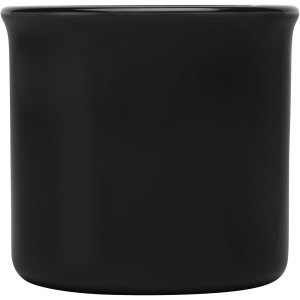 Bari 240 ml ceramic mug, Solid black (Mugs)