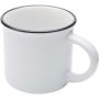 Bari 240 ml ceramic mug, White