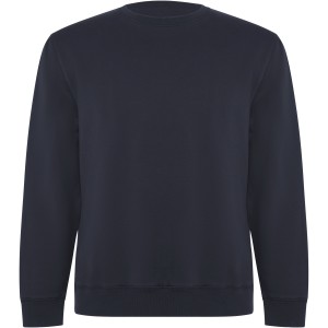 Batian unisex crewneck sweater, Navy Blue (Pullovers)