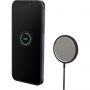 Magclick 15W aluminium wireless charger, Solid black