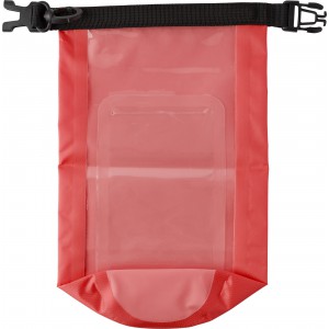 Polyester (210T) watertight bag, Red (Beach bags)