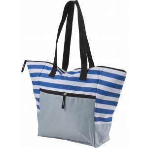 Polyester (600D) beach bag Gaston, blue (Beach bags)