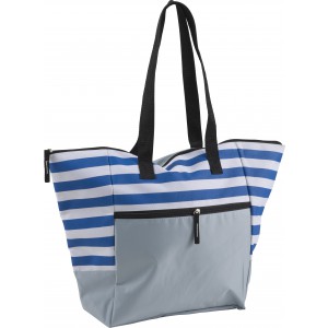 Polyester (600D) beach bag Gaston, blue (Beach bags)