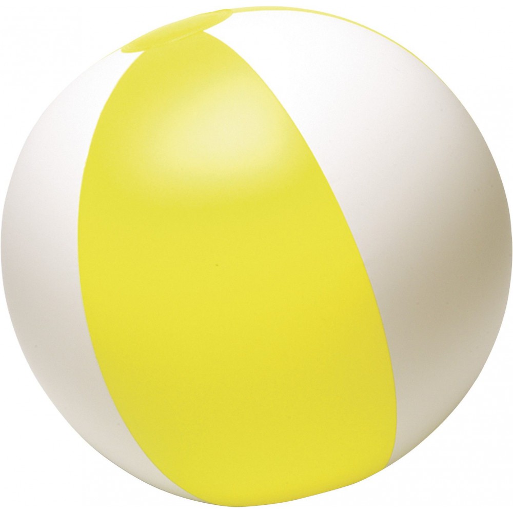 yellow beach ball