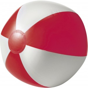 PVC beach ball Lola, red (Beach equipment)