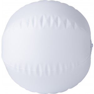PVC beach ball, white (Beach equipment)