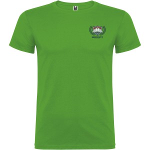 Beagle short sleeve men's t-shirt, Grass Green (T-shirt, 90-100% cotton)