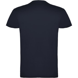 Beagle short sleeve men's t-shirt, Navy Blue (T-shirt, 90-100% cotton)