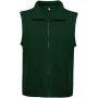 Bellagio unisex fleece bodywarmer, Bottle green