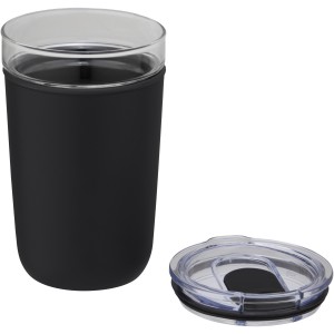 Bello 420 ml glass tumbler with recycled plastic outer wall, (Glasses)