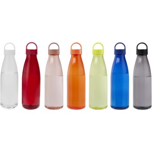 Bergen 800 ml recycled plastic water bottle, Lime (Water bottles)