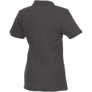 Beryl Lds polo, Storm Grey, L (Polo short, mixed fiber, synthetic)