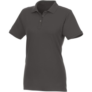 Beryl Lds polo, Storm Grey, M (Polo short, mixed fiber, synthetic)