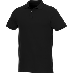 Beryl mens polo, Black, S (Polo short, mixed fiber, synthetic)