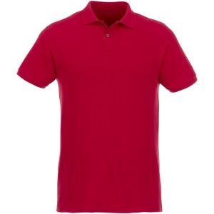 Beryl mens polo, Red, L (Polo short, mixed fiber, synthetic)