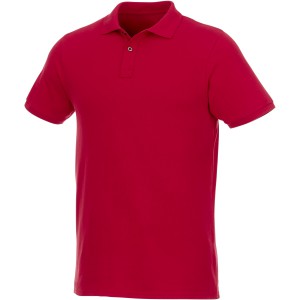 Beryl mens polo, Red, L (Polo short, mixed fiber, synthetic)