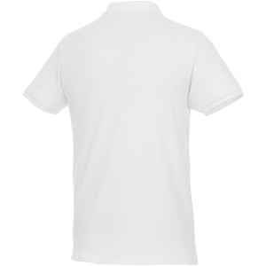 Beryl mens polo, White, L (Polo short, mixed fiber, synthetic)