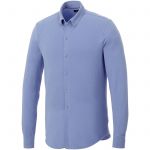Bigelow long sleeve men's pique shirt, Light blue (3817640)