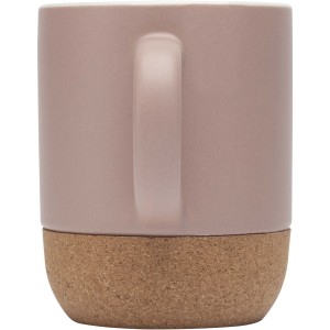 Billie 300 ml ceramic mug with cork details and matt finish, (Mugs)