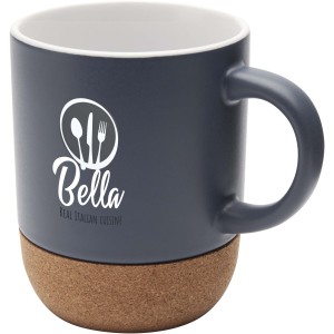 Billie 300 ml ceramic mug with cork details and matt finish, (Mugs)