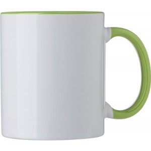 Ceramic mug Blair, light green