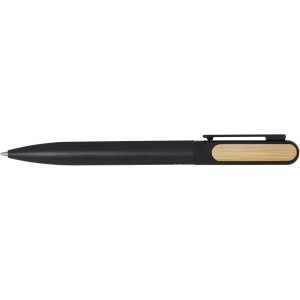 Blanca recycled aluminium ballpoint pen, Solid black (Metallic pen)