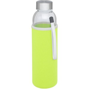 Bodhi 500 ml glass sport bottle, Lime green