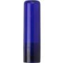 Lip balm stick with SPF 15 protection., blue