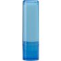 Lip balm stick with SPF 15 protection., light blue