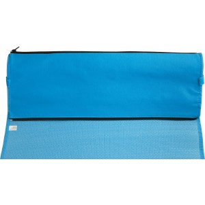Nonwoven (80 gr/m2) beach mat Amina, light blue (Beach equipment)